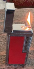 Vintage Giant Petrol Table Lighter / Serviced / Japan / Rare. picture