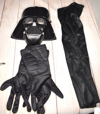 Lucasfilm Star Wars Darth Vadar Kids Mask W/ Gloves & Small Cap picture