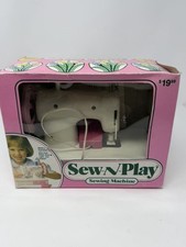 Vintage Sew-N-Play Toy Sewing Machine Model 456 - 1990s Battery Op picture