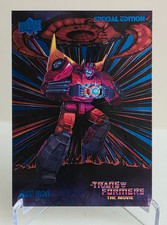 2026 UPPER DECK TRANSFORMERS THE MOVIE 40th HOT ROD BLUE SPECIAL EDITION #3 picture