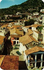 Taxco, Mexico Main Street Ektachrome Postcard by Otto Done Foto-Arte picture