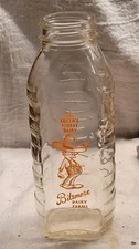 Rare Biltmore Winky Baby Bottle From Biltmore Dairy Asheville North  Carolina  picture