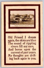 K15/ Campbell Minnesota RPPC Postcard c1910 Birdseye Homes Church 292 picture