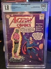 Action Comics 242 CBCS 1.8. 1st appearance of brainiac 1st app of City of Kandor picture