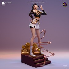 Zoey - K-Pop Demon Hunters 1/8 Scale Figure Statue 3D Print Model Kit Unpainted picture