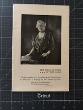 1933 Golden Rule Foundation Sara Roosevelt Mother's Day Radio Broadcast Program picture