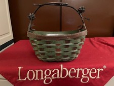 LONGABERGER COLLECTORS CLUB EVERGREEN BASKET SET picture