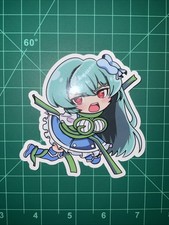 Gushing Over Magical Girls Magia Azul Anime Uv Waterproof Sticker 3.50”x3.50” picture