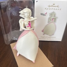 Hallmark Breast Cancer Ornament Susan G Komen Angel Of Inspiration 2011-11-16-65 picture