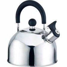 2.5 Quart Stainless Steel Whistling Teapot Kettle with Stay Cool Handle picture