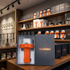Premium HuQQabaz Hookah Heat Management Device Orange HMD picture