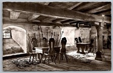 Meersburg RPPC Die Meersburg Castle Interior c.1950s Real Photo Postcard Germany picture