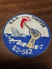 Vintage US Navy USS Chopper Submarine Patch picture