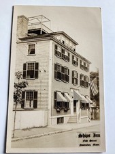 Nantucket Ships Inn Fair Street Restaurant Hotel RPPC PC Postcards picture