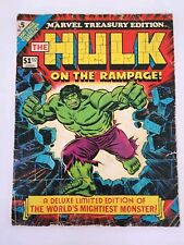 Marvel Treasury Edition #5 Hulk on the Rampage  Oversized  1975 picture
