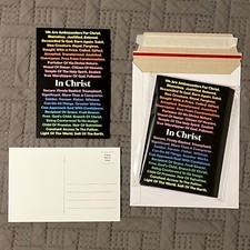 In Christ Postcards - Identity in Christ - Who I am in Christ - Pack of 25 picture