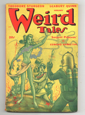 Weird Tales Pulp 1st Series Jan 1948 Vol. 40 #2 FN+ 6.5 TRIMMED picture
