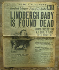 May 12, 1932, Baltimore Newspaper,