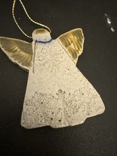 Super Rare Salmon Falls Very Short Run Christmas Ornament  Angel. picture