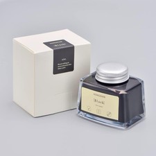 High-Quality Non-Carbon Black Ink, 60ml Glass Bottle for Fountain Pen Elegance picture