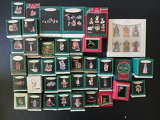 Vintage Hallmark Miniature Keepsake Ornaments - NIB - Choose Your Own - Set 5 picture