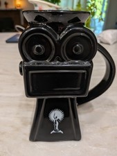 Ultra-Rare Vintage Columbia Pictures Studio Camera Promotional Ceramic Mug picture