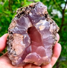 Beautiful Raw Pink  Botryoidal Agate picture
