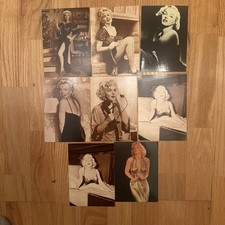 Vintage Marilyn Monroe Postcards Lot of 8 Unused Hollywood Glamour picture