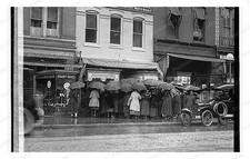 City Rainy Street Standard Postcard COPY RPPC picture