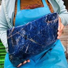 12.78LB Large Natural Blue Vein Stone Quartz Crystal Mineral Healing Sample 5886 picture