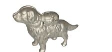 Vintage St Bernard Dog Cast Metal Coin Bank with Rescue Pack picture