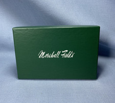 Vintage Marshall Field's Green Jewelry Gift Box 5.5 x 3.5 x 1