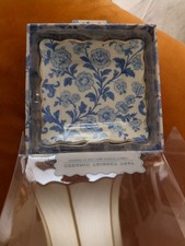 Vintage Style Diva Ceramic Multi-functional Lined Trinket Tray 4x4