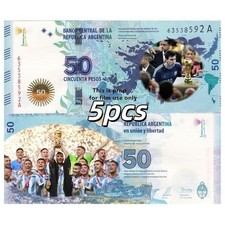 Qatar Football - Messi Commemorative Banknote 500×5Pcs , 2022, Private Issue picture