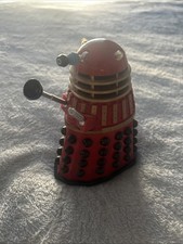 BBC 2001 Doctor Who Talking Dalek Collectible Figure Red & Black picture