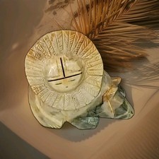 Ernie Mackel-Bear w/large Sunface Zuni Fetish - Native American - Stone Carving picture