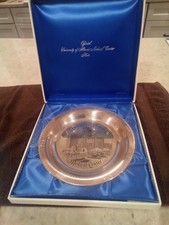 Franklin Mint Sterling Silver. University of Illinois Medical Center Plate picture