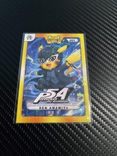 Pokémon x Persona 5-Ren Amamiya Pikachu Anime World Card #207 Holographic picture