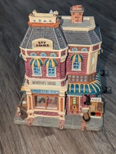 Lemax Christmas Village Morton's Shoes Lighted Building In Box *No Light* 2008 picture
