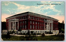 Blackstone Military Academy Blackstone Virginia VA c1910 Postcard picture