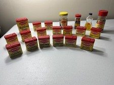 Vintage Sauers Choice Tin Spice Richmond Virginia Kitchen 16 Piece set picture