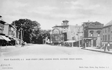 1906 Main Street View Union School Sag Harbor LI New York NY - Reprint picture