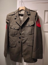 USMC Service Alpha Coat Jacket Charlie  Lance Corporal 39S Military 🪖 Marines picture
