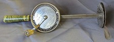 Vintage Whippit Cream Egg Whip Beater Duro Metal Green Spatter Handle picture