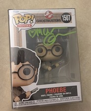 Funko Pop Ghostbusters Pheobe Autographed By McKenna Grace With COA picture