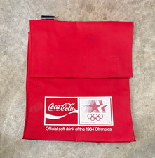 Coca-Cola 1984 Olympics Official Soft Drink Advertising Bag Red/White picture