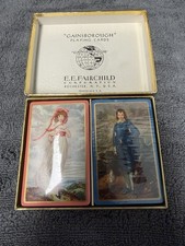 VTG Gainsborough Double Deck Playing Cards by E.E. Fairchild New Sealed picture