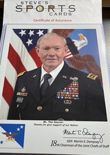 General Martin E. Dempsey Autopen Signed 8x10 Photograph w/ Top Loader & COA picture