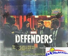 2018 Upper Deck Marvel The Defenders HUGE Sealed HOBBY Box-2 AUTO/SKETCH/PATCH  picture