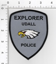 EXPLORER ^^ UDALL KANSAS --- COLLECTIBLE POLICE EMBROIDERED PATCH picture